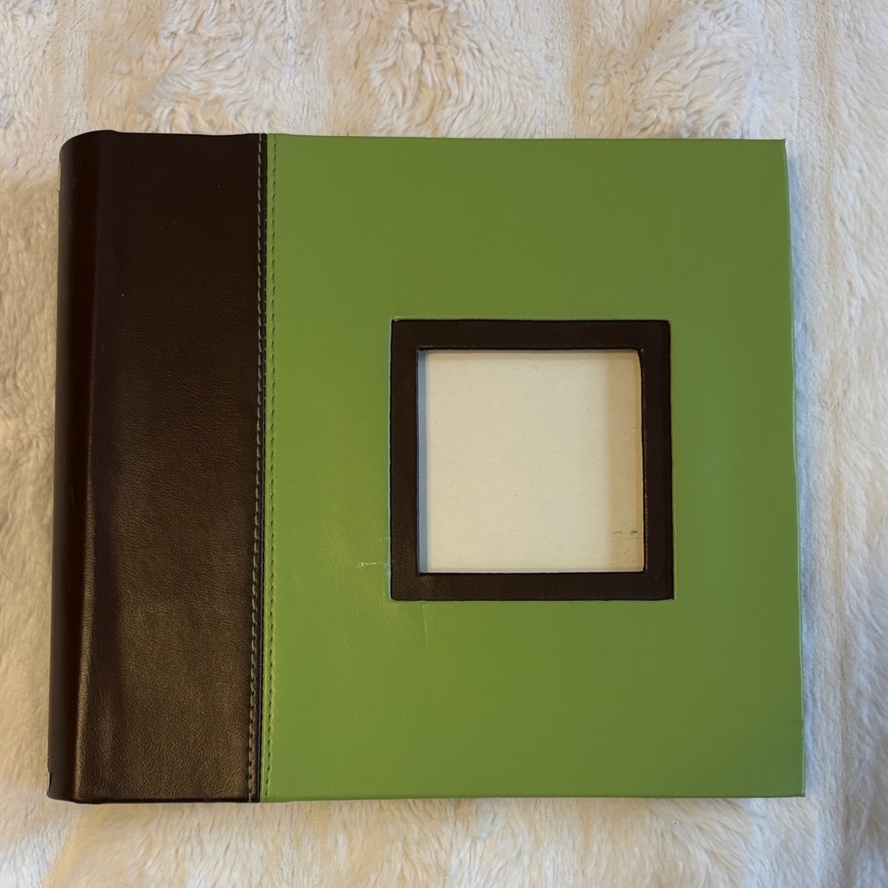 Green and Brown Photo Album